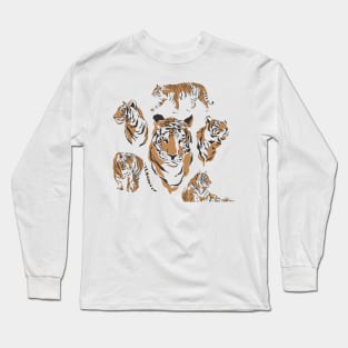 Minimalist Tigers Long Sleeve T-Shirt